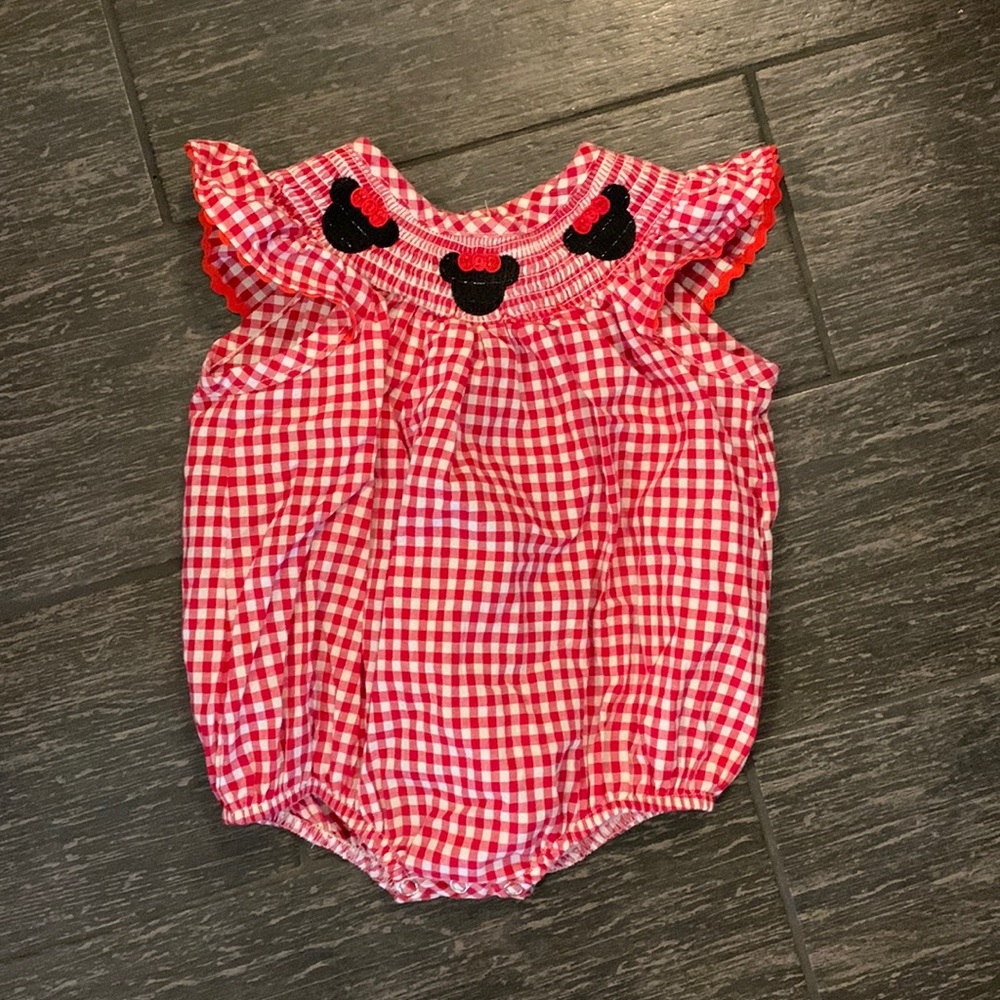 Minnie Mouse bubble romper